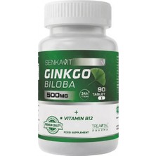 Senkavit Ginkgo Biloba 500 Mg + Vitamin B12 90 Tablet