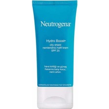 Neutrogena Nemlendirici Hafif Krem - Hydro Boost City Shield +SPF25 50 ml