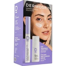 Dermoskin Kaş ve Kirpik Serumu + Göz Çevresi Bakım Kremi