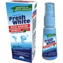 Fresh White Ağız Bakım Suyu Spreyi 30 ml Ferah Etki