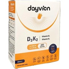 MCG PHARMA Dayvıon D3 K2 Damla 20 ml