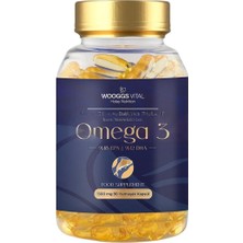 Wooggs Vital Omega 3 Norveç Balık Yağı Iteg 90 Soft Jel
