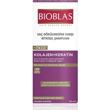 Bioblas Şampuan Kolajen Keratin Dolgunlaştırıcı 360 ml