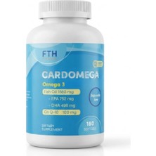 Fth Cardomega Balık Yağı 180 Softgel