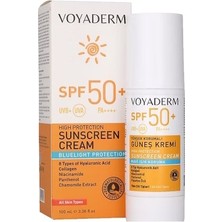 Voyaderm Spf 50+ Mavi Işık Korumalı Kolajenli Güneş Kremi 100 ml