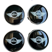 Küb-Ay Ticaret Mini Cooper Jant Göbeği Arması 56 mm - 4 Lü Takım