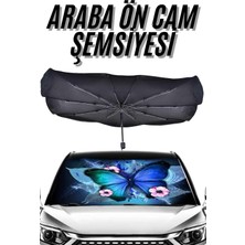 Novis Liora Güneş Önleyici Katlanabilir Oto Araba Güneşlik Şemsiye Tip Ön Cam