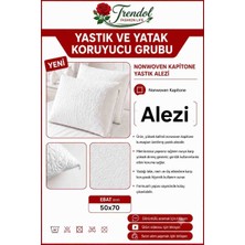 Trendol Fashion Life Yastık Kılıfı / Alezi / Beyaz/ Ebat : 50 x 70