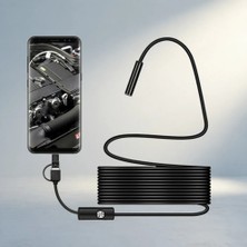 Yüksek Çözünürlüklü Endoskop Kamera USB Type-C Uyumlu