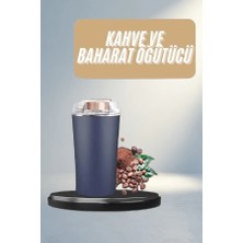 Kolay Kullanım Paslanmaz Çelik Kahve ve Baharat Öğütücü