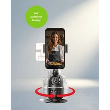Otomatik Yüz Takipli 360° Döner Gimbal Stand