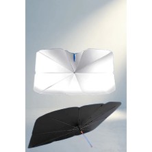 Katlanabilir Oto Güneşlik 125X65 cm Tüm Araçlar Için Koruyucu