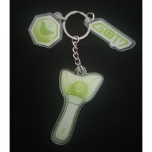 Owlbag Company Owl Bag Kpop Got7 Grubu Desenli Acrylic Anahtarlık Çanta Süsü