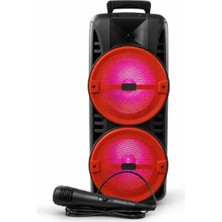 Sanal Ticaretiniz 8 Inc Mikrofonlu Kablosuz Bluetooth Hoparlör