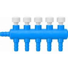 Petistera 5 Kanallı Plastik Akvaryum Hava Dağıtıcı 11.3x5.2 cm