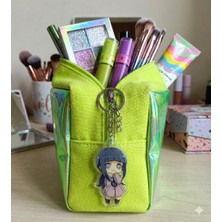 Owlbag Company Owl Bag Naruto Anime Hinata Desenli Acrylic Anahtarlık Çanta Süsü