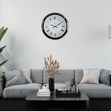 GV Home Krom Mnadala Desenli 52 x 52 cm Duvar Saati