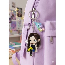 Owlbag Company Owl Bag Alien Stage - Hyuna Desenli Acrylic Anahtarlık Çanta Süsü