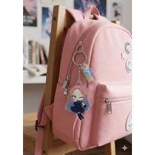 Owlbag Company Owl Bag Alien Stage - Mizi Desenli Acrylic Anahtarlık Çanta Süsü