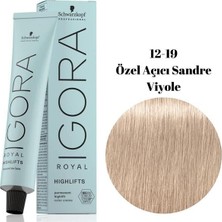 Igora Tüp Boya 60ML. 12-19 Ö.açıcı Sandre Viyole
