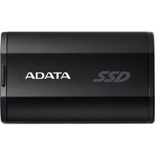 Adata 4000GB SD810 Siyah Taşınabilir USB 3.2 Gen2  X2 Type-C SSD Harici Disk (Kdo)