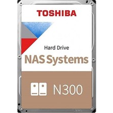 Toshiba 8tb N300 3.5 7200RPM 512MB Sata 3 MN10ADA800S Harddisk (Kdo)
