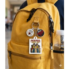 Owlbag Company Owl Bag Stranger Things Desenli Acrylic Anahtarlık Çanta Süsü