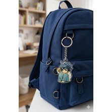 Owlbag Company Owl Bag Death Note - L Lavliet Desenli Acrylic Anahtarlık Çanta Süsü