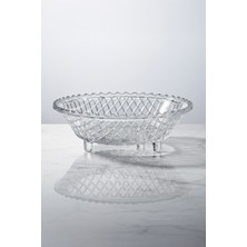 iselahome Calyra Arel Cam Sunumluk Kase -Servis Sunum Kasesi 24 cm