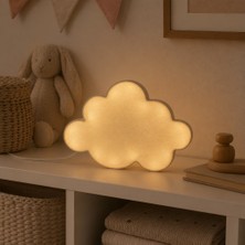 Slyvia Soft Cloud Lamp / Bebek Odası Için Yumuşak Gece Lambası - 3D