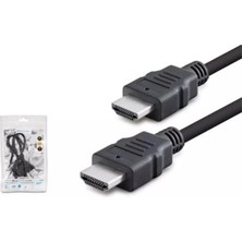 HCS Hadron HDX2026 HDMI (M) To HDMI (M) Kablo Pvc 1.5m Siyah (Kdo)