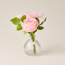 Matmel Deco Vazolu Şakayık - Pembe - 21 cm