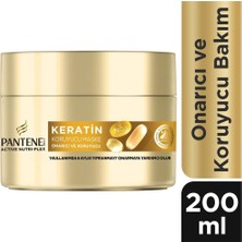 4 Adet Pantene Pro-V Zayıf ve Yıpranmış Saçlar Için Onarım ve Koruma Keratin Saç Maskesi 200 ml