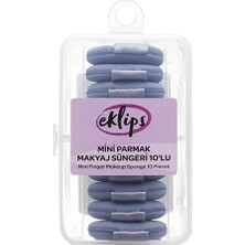 2 Adet Eklips Mini Parmak Makyaj Süngeri 10'lu