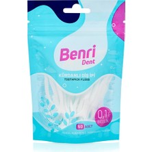 2 Adet Benri Dent Kürdanlı Diş Ipi 50'li