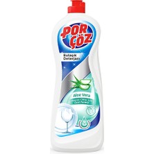 3 Adet Porçöz Bulaşık Elde Yıkama Deterjanı Aloe Vera 675 ml
