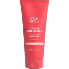 4 Adet Wella Professionals Invigo Brilliance Ince Telli Saçlar Için Renk Koruyucu Saç Bakım Kremi 200 ml