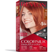 Revlon Colorsilk Beautiful Color Saç Boyası 45 Canlı Kızıl