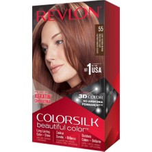 Revlon Colorsilk Beautiful Color Saç Boyası 55 Açık Kızıl Kahve