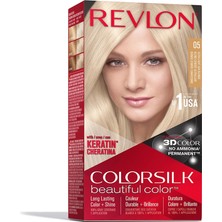 2 Adet Revlon Colorsilk Beautiful Color Saç Boyası 05 Ultra Açık Küllü Sarı