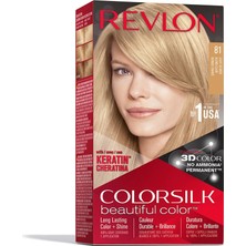 2 Adet Revlon Colorsilk Beautiful Color Saç Boyası 81 Açık Sarı
