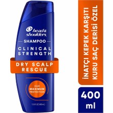 Head&Shoulders 4 Adet Head & Shoulders Clinical Strength Dry Scalp Rescue Kuru Saç Derisine Özel Şampuan 400 ml