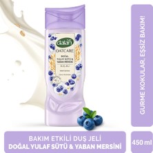 3 Adet Dalan Oatcare Doğal Yulaf Sütü & Yaban Mersini Duş Jeli 450 ml