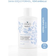 4 Adet Otacı Botanics+ Kepek Karşıtı Bitkisel Bakım Şampuanı Duvar Sarmaşığı ve Çinko 375 ml