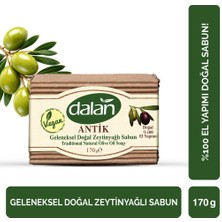 3 Adet Dalan Antik Doğal Zeytinyağı Sabunu 170 gr