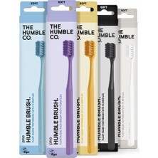 Humble Brush PRO7000 Kil Içeren Bitki Bazlı Diş Fırçası - Yumuşak (Asortili)