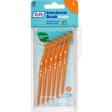 Tepe Angle Saplı Arayüz Fırçası 0.45 mm Turuncu 6'lı Paket