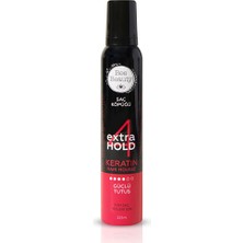 2 Adet Bee Beauty Keratin Güçlü Tutuş Saç Köpüğü 225 ml