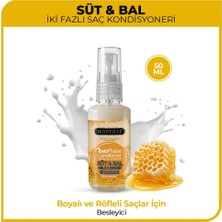 3 Adet Morfose Süt Bal Çift Fazlı Fön Suyu 50 ml