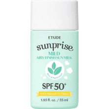 2 Adet Etude Hafif Yapılı Güneş Sütü 50+Spf 55 ml
